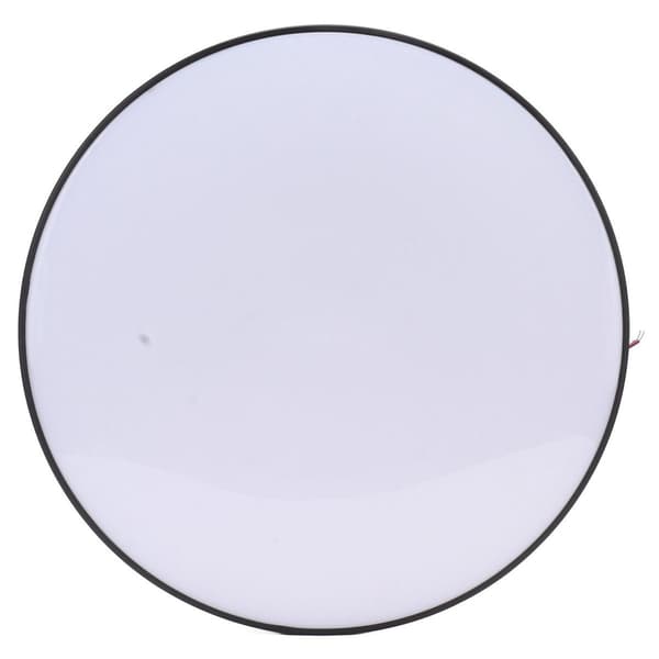 48W LED-loftlampe, ultratynd, med sort kant, PC hvid KLB