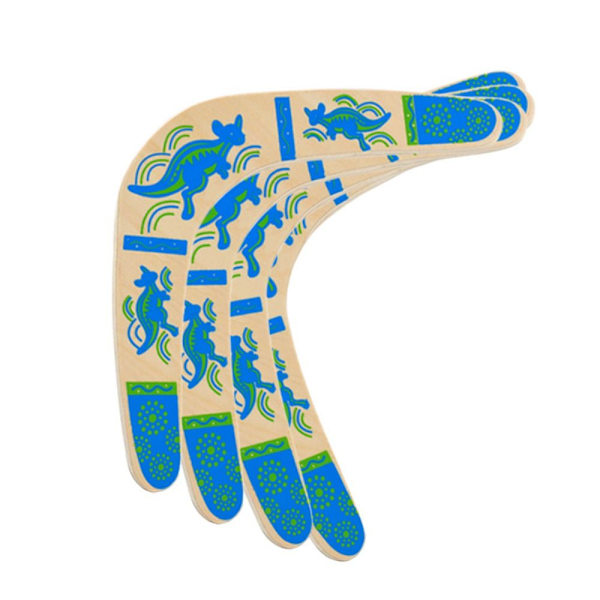 Klassiske Boomerangs V-Formet Boomerang BLÅ Blue