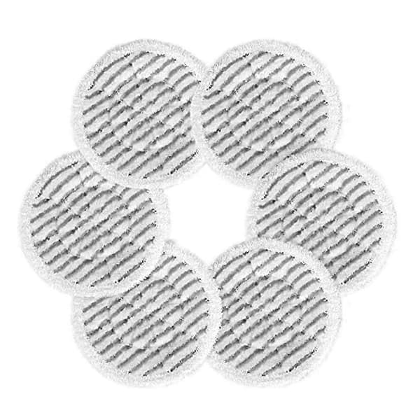 6 stk. dampmopp-erstatningsputer for Shark S7001 S7000AMZ S7000-serien, mopphode-erstatning damp en