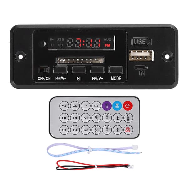 5V MP3 Audio Decoding Module USB FM Radio MP3 Decoding Board Music Player with Power Amplifier