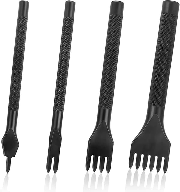 Hole Punch Tool Kit 4mm DIY Sewing Tools Hole Punch Steel Leather