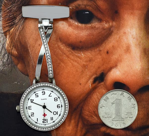 Diamant trend mode kors diamant sygeplejerske brystur til kvinder