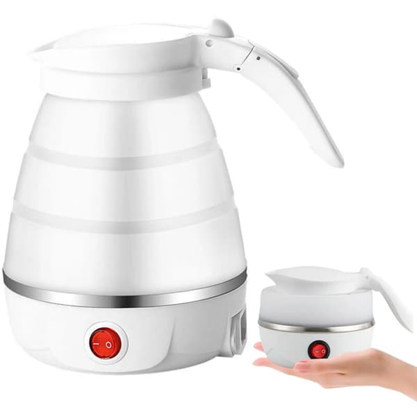 Foldable Silicone Camping Kettle, Outdoor Travel Kettle