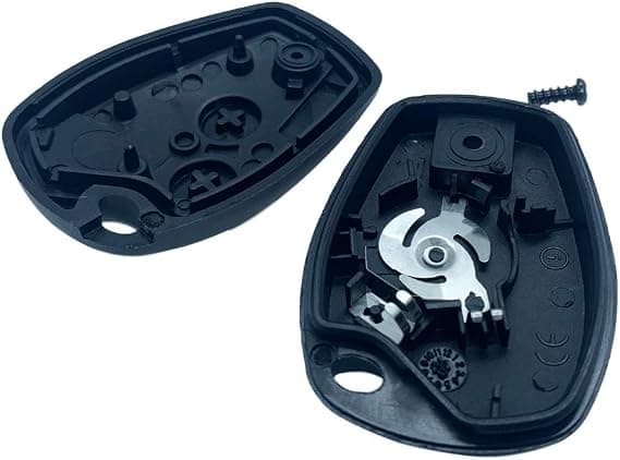 Key Shell without Blade Compatible with Dacia Logan, Sandero, Duster, Lodgy, Renault Trafic and Opel Vivaro Car Key Shell Remote 2 Buttons