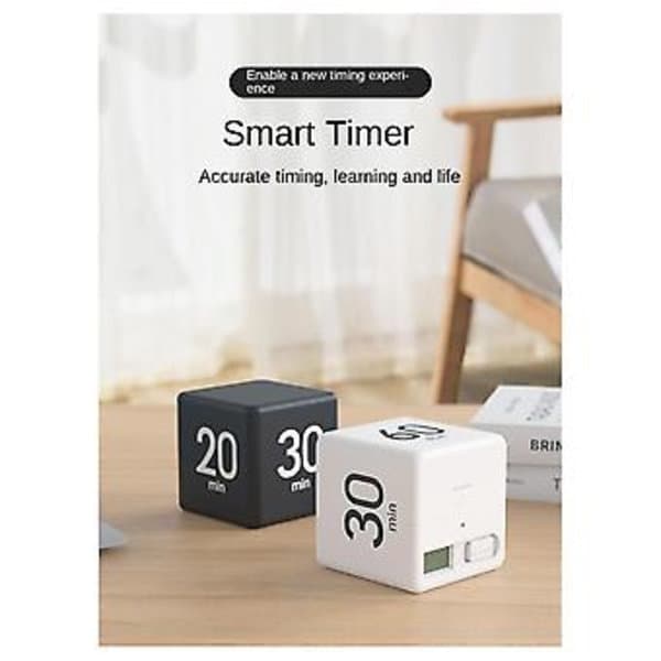Smart Time Study Kökstimer Klocka Påminnelse Mini Köksväckarklocka Självdisciplin Tidshantering