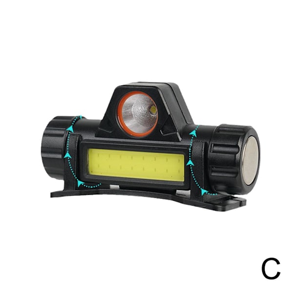 Automatic Darkening Welding Helmet Head-Mounted Welding Mask Safe Headlight One Headlight One