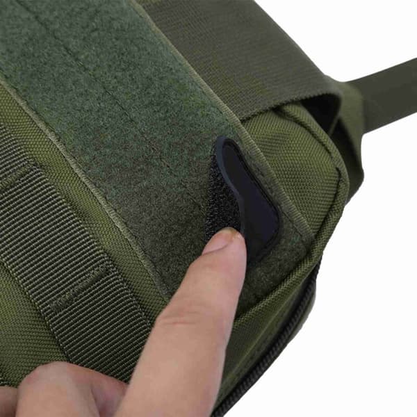 Tactical First Aid Bag for Outdoor Use, Climbing, Emergencies, Green