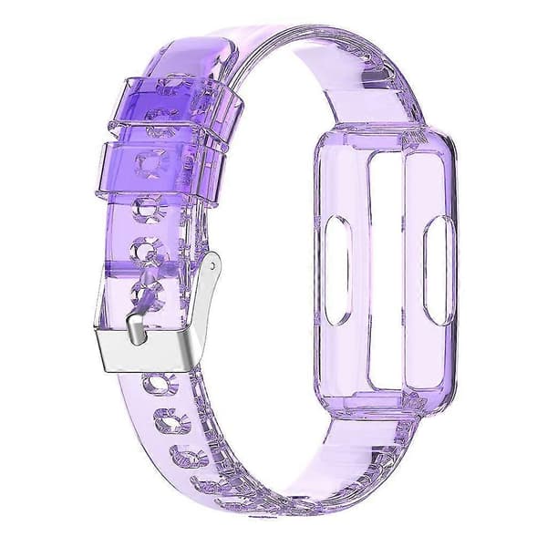 Läpinäkyvä ranneke Fitbit - Ace 2/inspire/inspire 2 -älykellon rannekkeeseen
