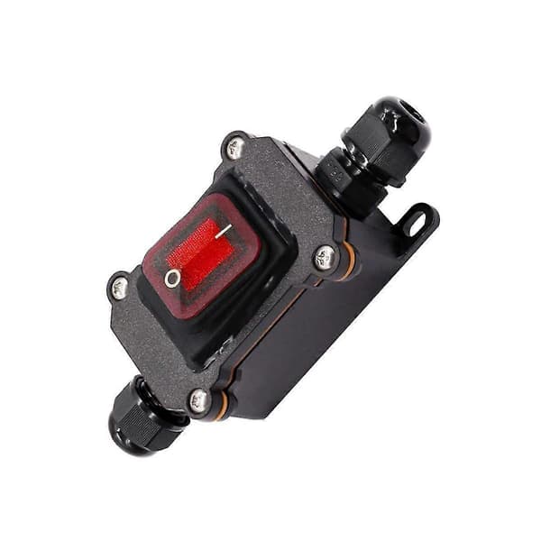 IP67 Vandtæt Inline-afbryder 12V DC 20A Højstrøms Vandtæt Afbryder [DB]