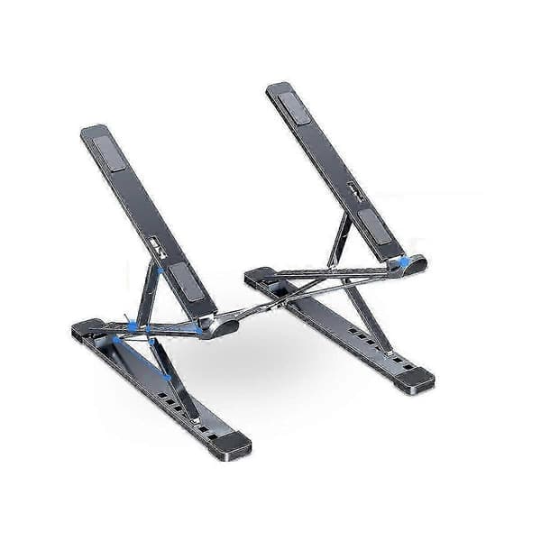 N8 Justerbart bærbart laptopstativ i aluminium til tablet, notebook, bord, køleplade, foldbart (g