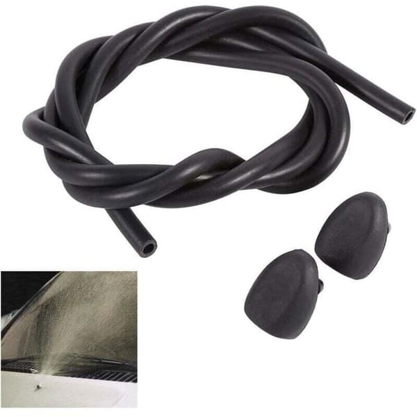 2 Pcs Windshield Washer Nozzle Kit Front Windshield Water Wiper Sprayer Nozzles