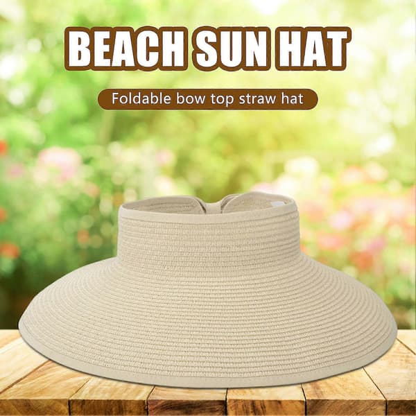Solhatte til kvinder UV-beskyttelse Sommerhat Strandhat Solhat til fiskeri Vandring -Sy Sort Black