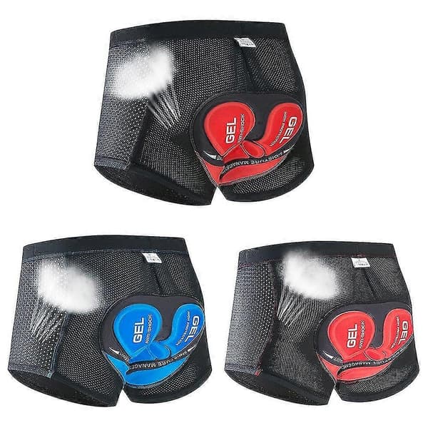 Cykelunderbukser til mænd med 5d-polstring, cykelshorts med åndbart absorberende design