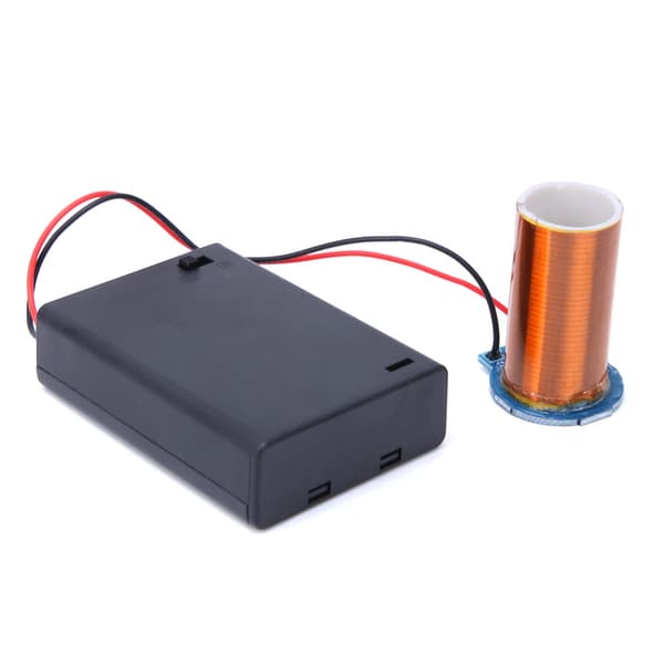 Mini Tesla Coil Battery Powered No Arc Remote Ignition Tesla Electronic DIY Kit Finished Product
