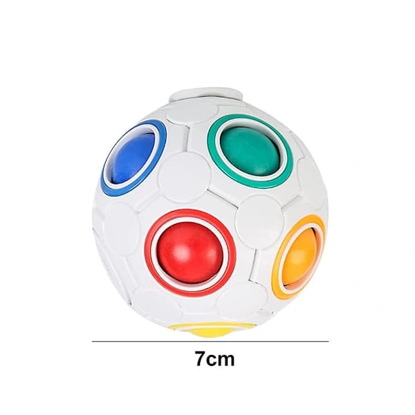 Fidget-pallo aivojumppaa lapsille, 3D-palapeli matkaleluja pojille ja tytöille