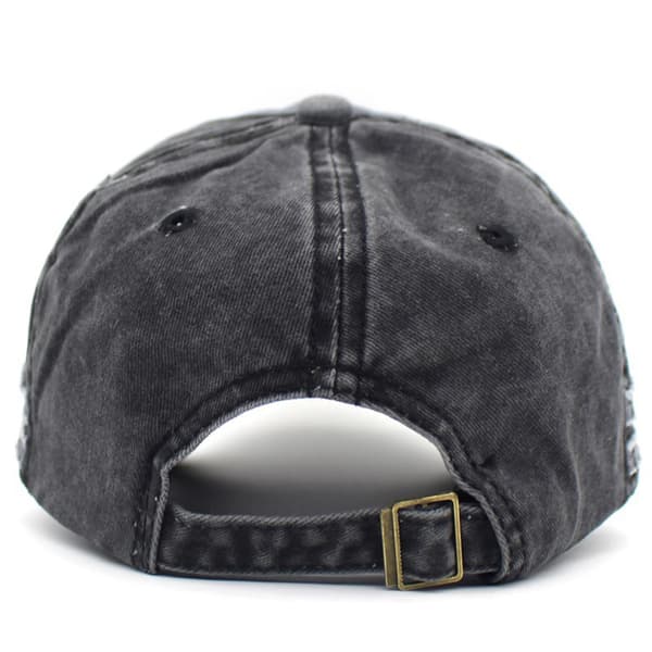 Baseballcaps i klassisk stil Retro Unisex Kvinner Menn Brodert Bomullsbaseballcaps