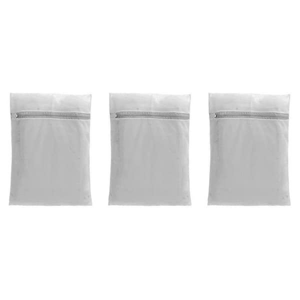 Mesh Laundry Bags (3 pcs), Delicate Laundry Bag for College, Dorm, Storage 40 X 50 cm