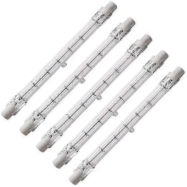 5 st Belysning 1000w Halogen R7s Energibesparande Linjära Halogenstrålkastare Säkerhetslampor J189i