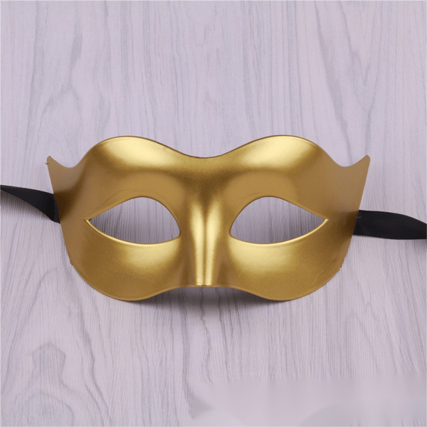 1. naamiaisnaamio Halloween-karnevaalinaamiaisasu (satunnainen väri)