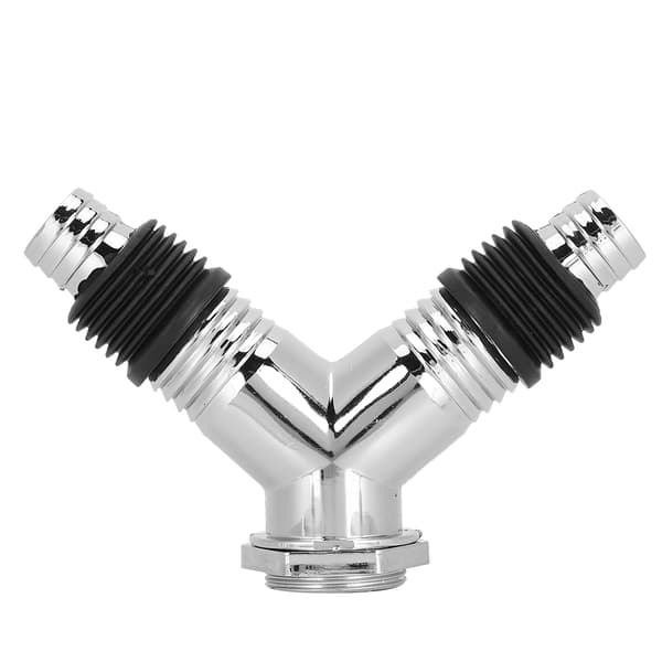 Double-headed Y-pipe connection Floor drain T-fitting Drain sealing tool for washing machine (Y-pipe connection)