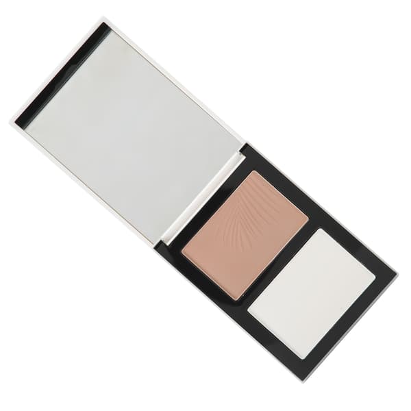 FOCALLURE Ansigtskonturpulver Langtidsholdbar Bronzer Highlighter Presset Pudder Makeup Værktøj#2