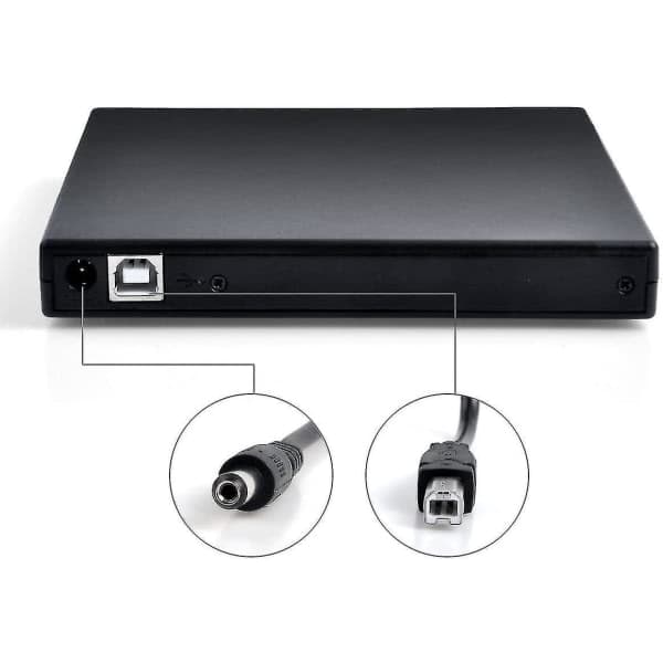 Ulkoinen USB-laite, DVD-asema, all-in-one-kone, CD-poltin