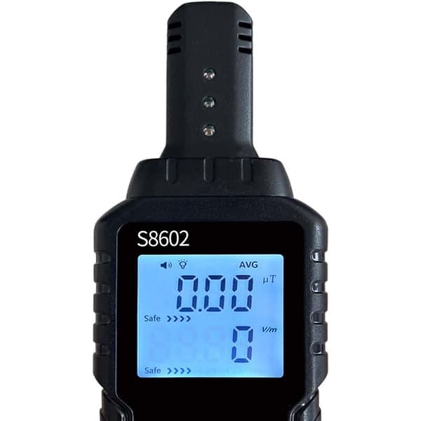 Precision Nuclear Radiation Detector with Gamma Data Tester, EMF and Electromagnetic Radiation Meter, Compatible with DEBU
