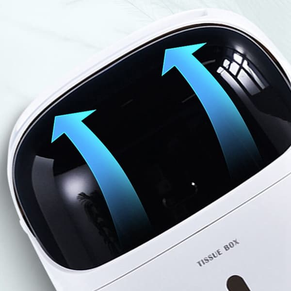Toiletpapirholder til badeværelse Toiletpapir opbevaring Toiletpapirholder Robotform Sort
