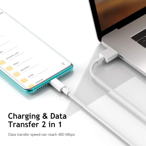 USB-C-kaapeli 1m 6A XiaoMi USB Type C -superpikalatauskaapeli datakaapeli