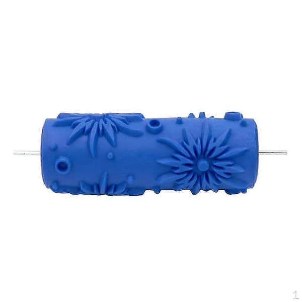 5'' Vægmaleri Tryk Gummimønsterrulle Applikatorbørste DIY szrh
