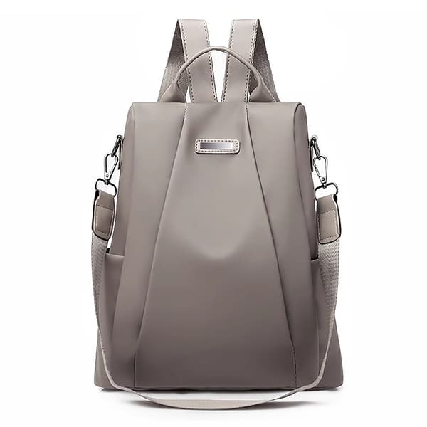 New Anti-Theft Backpack for Women - Multifunctional Travel Backpack Khaki Khaki