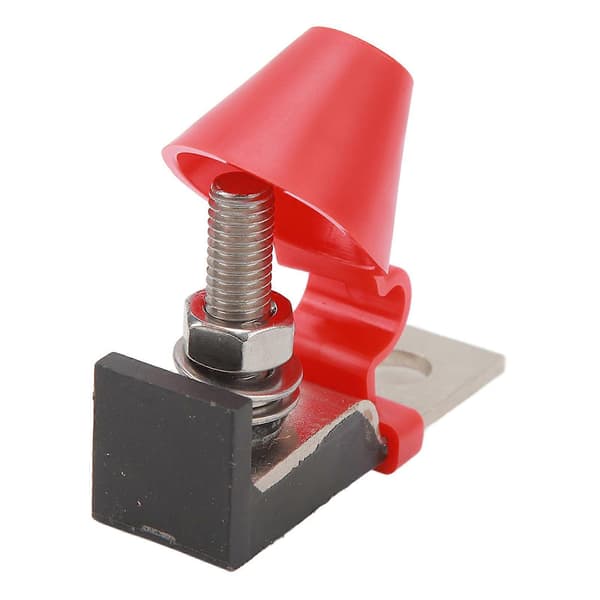 58V Terminal Fuse Block Kit with M8 Single Bolt for Multiple Batteries Ignition Boat Truck RV Construction Vehicle 100A