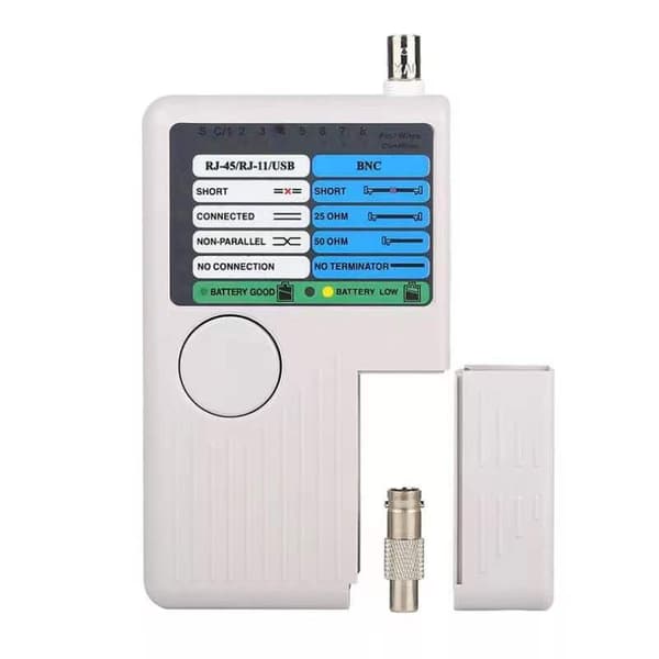RJ11 RJ45 USB BNC Network Cable Tester for UTP Traced Cable