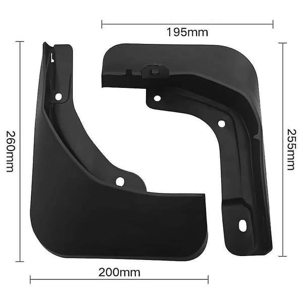 Bilskærme til 2022 Geely Mudguard Fender Mud Flap Guard Splash Mudguards Biltilbehør