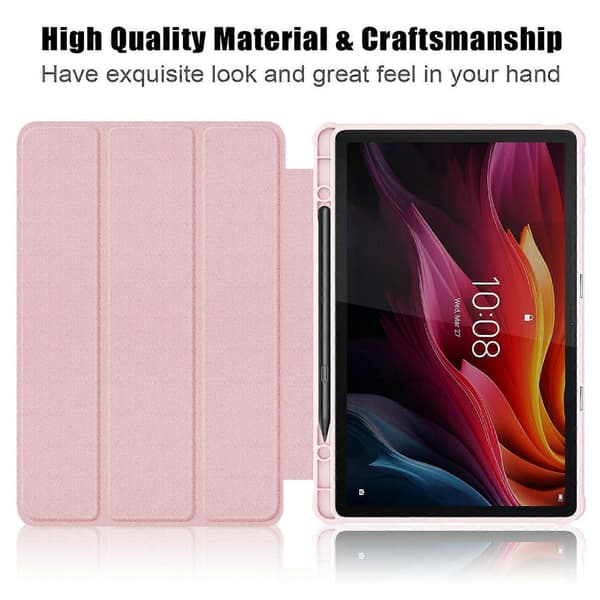 Etui til Tab K11 Plus TB230XC Auto Sleep/Wake PU Læder Flip Tablet Etui Tredobbelt Foldbart Stativ [DB] Flerfarvet Stil E Multicolor Style E