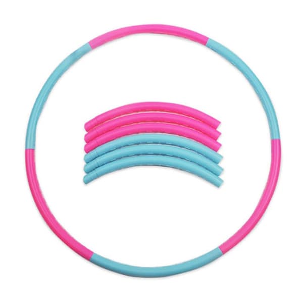 Fun Entertainment, Detachable Design, Exercise Weighted Hula Hoop, Burn Calories in a Fun Way, Suitable for Beginners