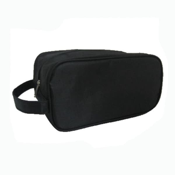 Toiletry Bag - Makeup Bag - With Handle - 21.5 x 14 x 10 cm - Black