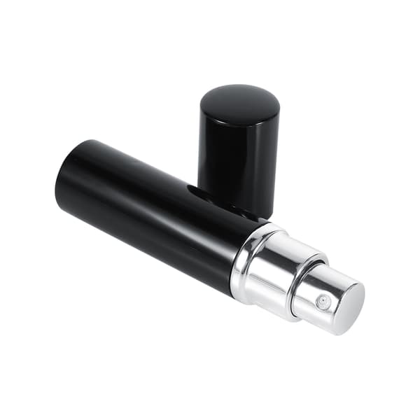 Genopfyldelig sprayflaske til parfume 2-pak sort 5 ml sort Black 5 ml
