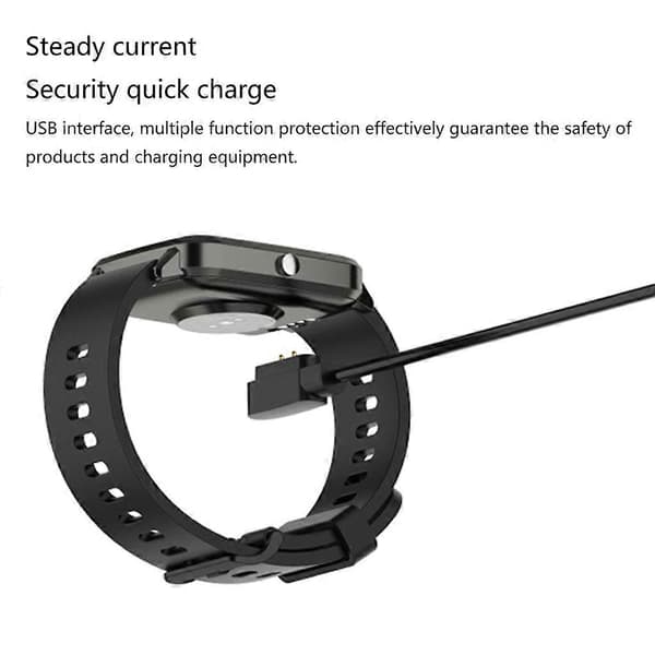 Smartwatch Magnetisk Ladekabel USB-oplader 2-polet til Willful IP68/Willful [DB] 2 stk. 2 pieces