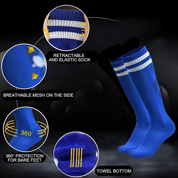 Fodboldstrømper Fodboldstrømper MØRKBLÅ dark blue