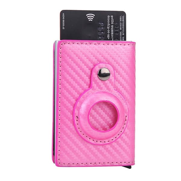 Anti-Lost kortplånbok RFID-blockerande plånböcker ROSA STIL2 STIL2 Rosa stil2-stil2 Pink style2-style2 Pink style2-style2