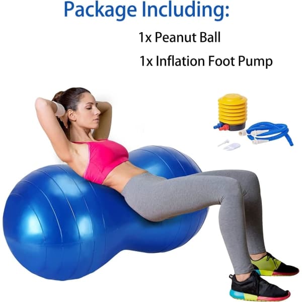 Maapähkinäpallo jumppapallo