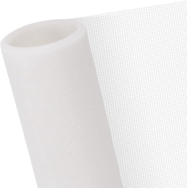 120x300 cm Mosquito Net for Windows - Tear-Resistant, Fly Screen, Insect Screen - DIY Window Screen, Pet Screen - for Patio Windows - White
