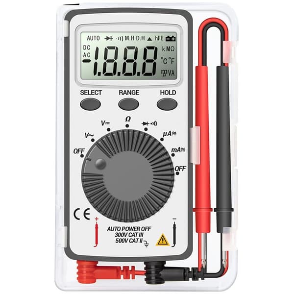 AN101 Mini Digital Multimeter Multimeter Tester DC/AC Voltage LCR Meter Pocket Professional Testers