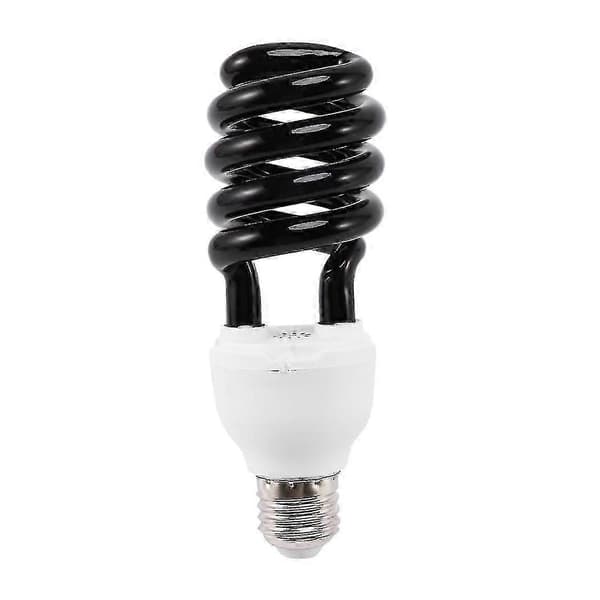 2x E27 40w UV Ultrafiolett Fluorescerende Svartlys CFL Lampe 220v Form:spiral Watt Volt