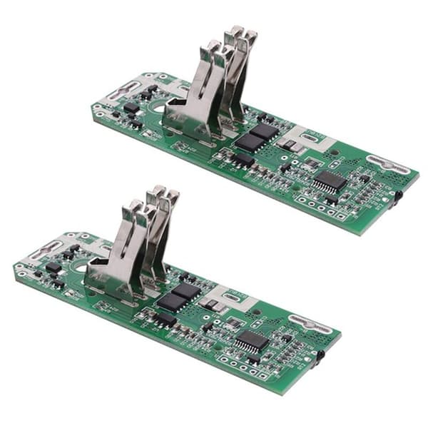 2 stk kretskort, batteriladingsbeskyttelse PCB for støvsuger uten V6 V7