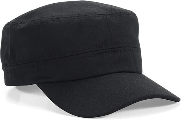 Klassisk bomuldskasket til mænd og kvinder - flad baseballkasket