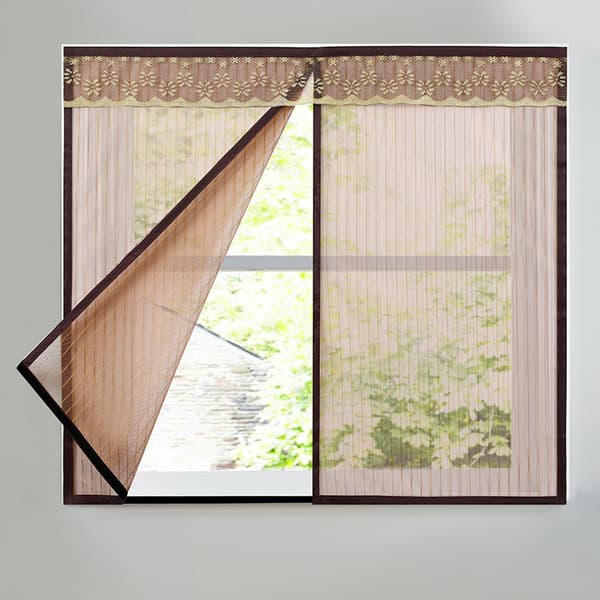 Café Myggenet til vinduer 130 x 150 cm med magnetlukning