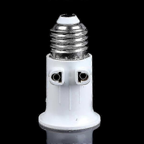 AC100-240V E27 Bulb Adapter Lamp Holder Base Socket Conversion with EU Plug