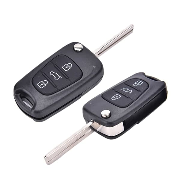 Nøgle Skal Etui 3 Knapper til Hyundai I20 I30